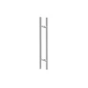 CRL 54LPBS Brushed Stainless 54" Extra Length Ladder Style Back-to-Back Pull Handle -Hardware store 54LPBS 47406