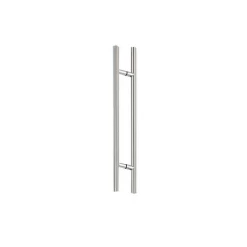 CRL 54LPPS Polished Stainless 54" Extra Length Ladder Style Back-to-Back Pull Handle