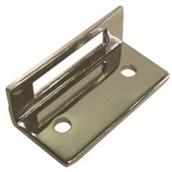 Brixwell 900-10535 Inswing Keeper For Slide Latch Chrome Plated