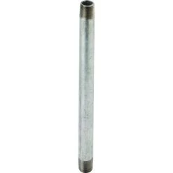 ProSource 1/8XCG Pipe Nipple, 1/8 In, Threaded, Steel