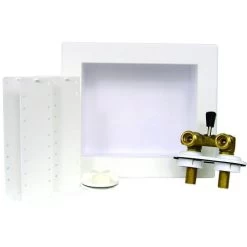 Oatey 38568 Quadtro Washing Machine Outlet Box, Polystyrene