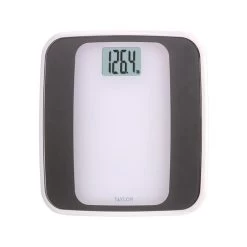 TAYLOR 76054012 Bathroom Scale 330 Lb Digital White White