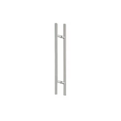 CRL 72LPPS Polished Stainless 72" Extra Length Ladder Style Back-to-Back Pulls