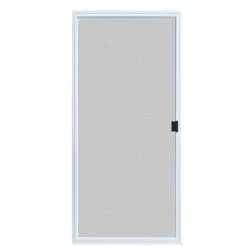 Screen Tight PSD30W Patio Screen Door, 30 In W, Sliding Screen, Aluminum, White