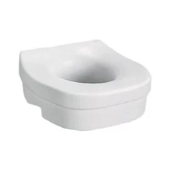 Delta DF570 Elevated Toilet Seat White Plastic 5" H X 11-3/4" L White