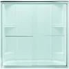 STERLING 5425-59S-G05 Finesse Series Bath Door, Frameless Frame, Aluminum Frame, Clear Glass, Tempered Glass -Hardware store 8145278 deb4