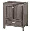 Foremost BAGV3022D Brantley Series Vanity, Wood, Distressed Gray, Free-Standing Installation, 2-Cabinet Door, 1-Drawer 2 Foremost BAGV3022D Brantley Series Vanity, Wood, Distressed Gray, Free-Standing Installation, 2-Cabinet Door, 1-Drawer -Hardware store 9207069 0337