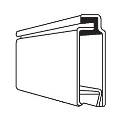 Brixwell 92-4kd 36x81 Kd Door Aluminum Mill Single Pack