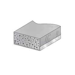 Brixwell 92-503 1/4in Gray Super Spacer Premium Plus 66 Foot Roll