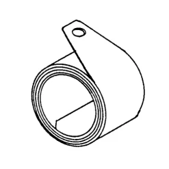 Brixwell 96-C409 Short Tongue Coil Spring 9lb