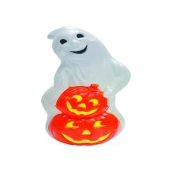 Union Products 56480 Blow Mold Prelit Ghost With Pumpkins