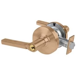 Schlage ALX70P 8LT 612 Cylindrical Lock Satin Bronze