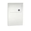Bobrick B35303 Recessed Sanitary Napkins Disposal Satin Stainless Steel Finish -Hardware store B35303