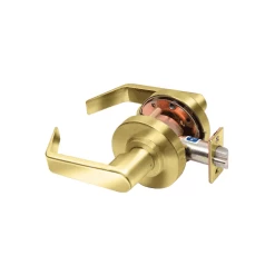 CRL D15PASSPB Polished Brass Passage Standard Grade 2 Lever Lockset