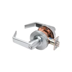 Schlage D65ENT Brushed Chrome Heavy-Duty Grade 2 Lever Locksets Entrance 6-Pin