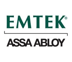 Emtek 28021SDCUS4 Small Disc Modern Brass 18" Towel Bar, Satin Brass Finish