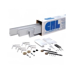 CRL KDEX21230 Champion Series Satin Anodized 32" X 82" Super Heavy-Duty Extruded K.D. Sliding Screen Door Kit