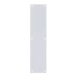 CRL M60428 Clear Anodized Push Plates 4" X 16"