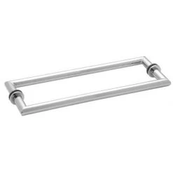 CRL MT24X24CH Chrome 24" MT Series Back-to-Back Towel Bar