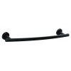 Amerock BH26543MB 18" (457 Mm) Arrondi Towel Bar Matte Black Finish -Hardware store Matte Black Towel Bar Amerock Bath Accessories Arrondi BH26543MB Silo Lit 18