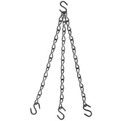 National Hardware N275024 V2663 18" Flower Plant Chain Black Finish