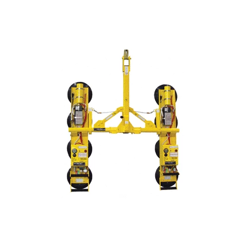 CRL P2110445DC Wood's Powr-Grip DC Model P2 Two Channel 4-1/2' Spread Vacuum Lifting Frame - For Flat Material 3 CRL P2110445DC Wood's Powr-Grip DC Model P2 Two Channel 4-1/2' Spread Vacuum Lifting Frame - For Flat Material
