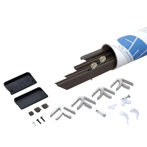 CRL PS13448BRZ Bronze 49" X 81" K.D. Screen Door Kit- Steel Rollers 3 CRL PS13448BRZ Bronze 49" X 81" K.D. Screen Door Kit- Steel Rollers