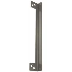 Don Jo ALP-210-SL DON-JO LATCH PROTECTOR 10 IN. INTERLOCK, FOR OUTSWINGING DOOR SILVER