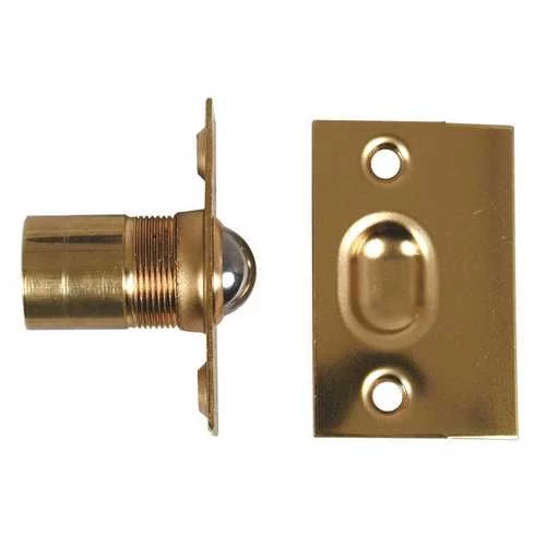 Schlage 347B3 Ball Catch, Solid Brass, Brass 3 Schlage 347B3 Ball Catch, Solid Brass, Brass