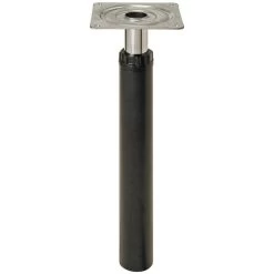 Hafele 638.39.215 Adjustable Column, KOYO Pedestal System Height Adjustment Range 300 Mm (11 3/4"), Polished Chrome Chrome Polished